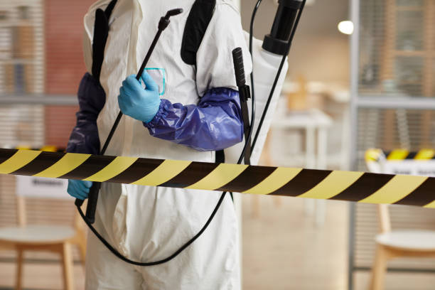 Professional Biohazard Cleanup technician working in Springfield, FL